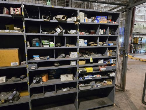 Lot of Miscellaneous Auto Parts with Shelving Units - Image 3